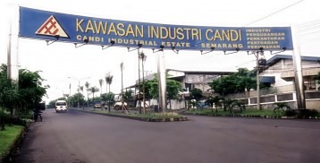 Candi industrial estate Semerang Indonesia