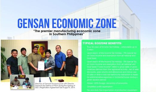 Gensan Economic Zone 菲律宾根桑经济区 gensan 경제 구역 필리핀 げんさん経済圏 フィリピン zona economica de gensan filipinas