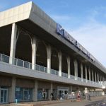 Manas International Airport Bishkek. Kyrgyzstan