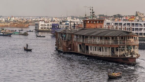 Dhaka River Port ঢাকা নদী বন্দর Bangladesh